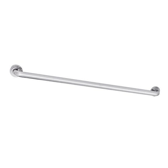 Milano 36 x 1.25 in. O.D Grab Bar, Polished Chrome