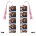 thumbnail image 2 of Kdxio Yak Print Metal Tassel Bookmarks,Perfect Gift for Art Lovers and Bookworms Metal Bookmarks for Women, 2 of 8