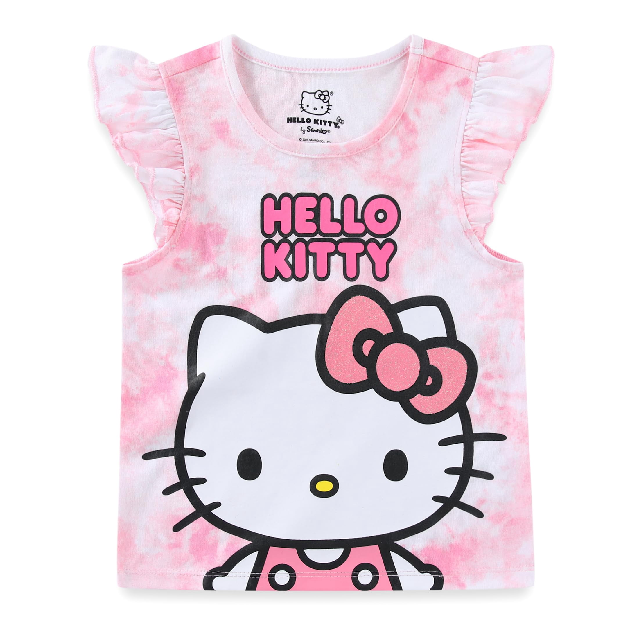 Hello Kitty Sanrio Shirt and Tulle Tutu Skirt Set (Girls), 2 Piece Set, Sizes 2T-12