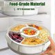 thumbnail image 3 of Six-Grid Rotating Snack Box Container with Handle, 3 of 5