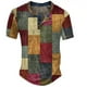 thumbnail image 1 of Playeras Cuello V Para Hombre, Camiseta De Manga Corta Con Cuello Redondo Y Estampado De Letras, Camisa De Moda Floral, 1 of 2