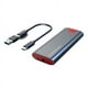 thumbnail image 1 of M2 SSD Case M.2 una USB 3.1 Gen 2 10Gbps NVMe SSD Gabinete para NVMe PCIE M Key/(B+M) Key SSD Disco Duro, M2 SSD Case OTG, 1 of 9