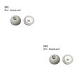 thumbnail image 2 of Embouts Isolants de Bruit pour Écouteurs de Remplacement, Protection pour Écouteurs Gris m 2Ensemble, 2 of 6