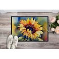 thumbnail image 2 of Carolines Treasures DAC1615MAT 18 x 27 in. Unisex Sunflowers in Watercolor Doormat, 2 of 5