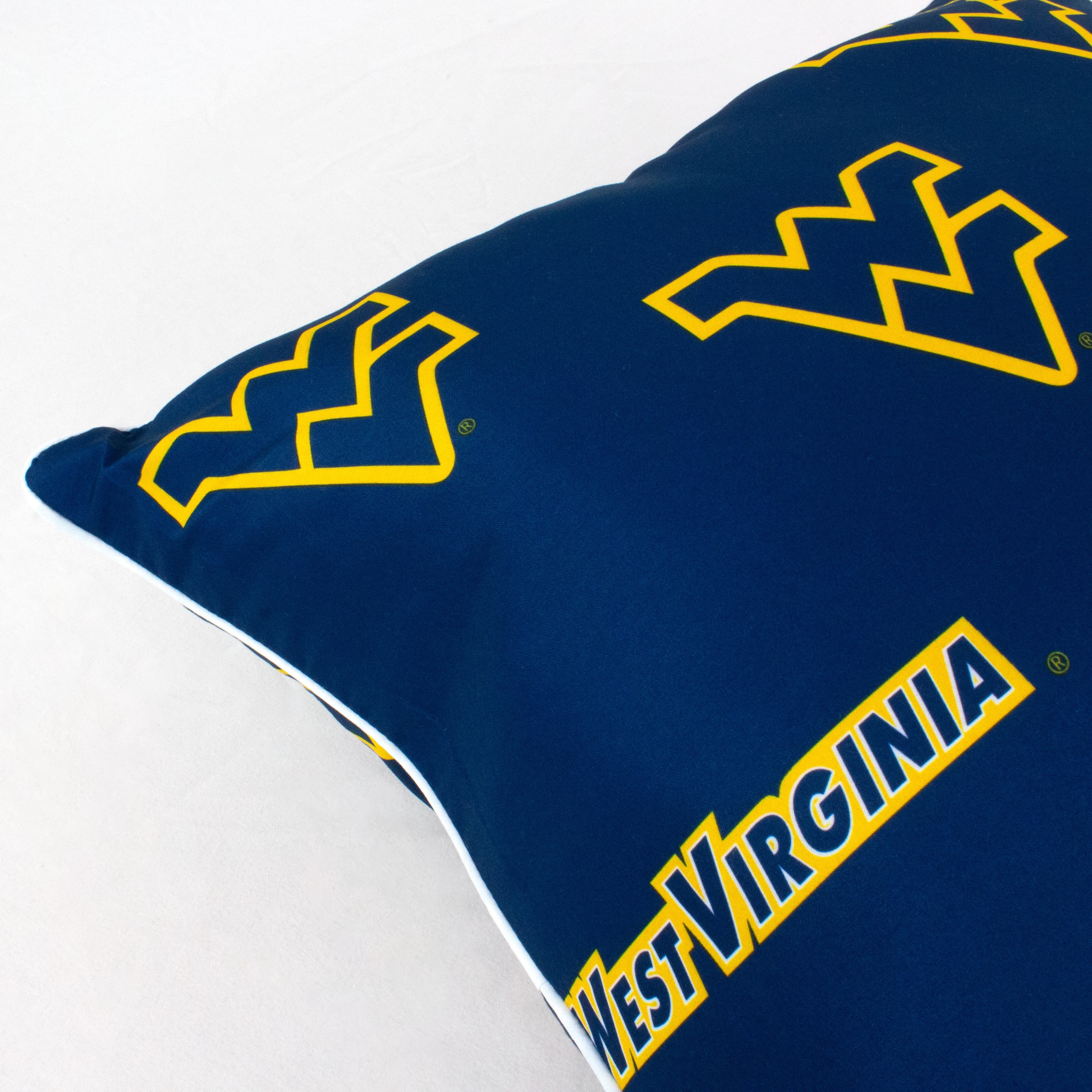West Virginia Mountaineers 16" x 16" Decorative Pillow Pair