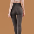 thumbnail image 5 of Chuancc Women's Workout Seamless Scrunch Booty Leggings,Workout Running Leggings Workout Leggings for Women Butt Shaping Leggings Seamless Print Gym Yoga Pants Yoga Pants Reg & Plus Size Dark Gray L, 5 of 8