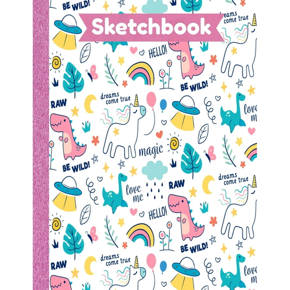 Special Occasions Sketchbooks Sketch Book sketchbook cute unicorn
