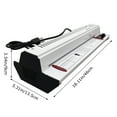 thumbnail image 3 of Techtongda All Metal Shell 12.5inch Thermal Hot Cold Laminator Machine with Inside Heating, 3 of 13