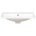 thumbnail image 4 of 24" Bathroom Vanity Top Only, White Basin, 3-Faucet Holes, 4" Faucet Available, Ceramic, 4 of 9
