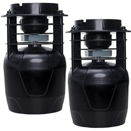 Moultrie MFG-13448 Feeder Kit Pro Hunter II with Quick-Lock Adapter - Feeds Upto 6 Times Per Day - 2 Pack