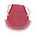 thumbnail image 2 of Hen Saddle Hen Apron, Comfortable Bright Reusable Hen Apron Poultry Protector  for Small Hen for Large Hen for Medium Hen Red Grid,Green Grid, 2 of 8