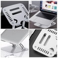 thumbnail image 5 of Laptop Holder Stand Riser Portable Computer Notebook Accessory Tablet Desktop Foldable, 5 of 8