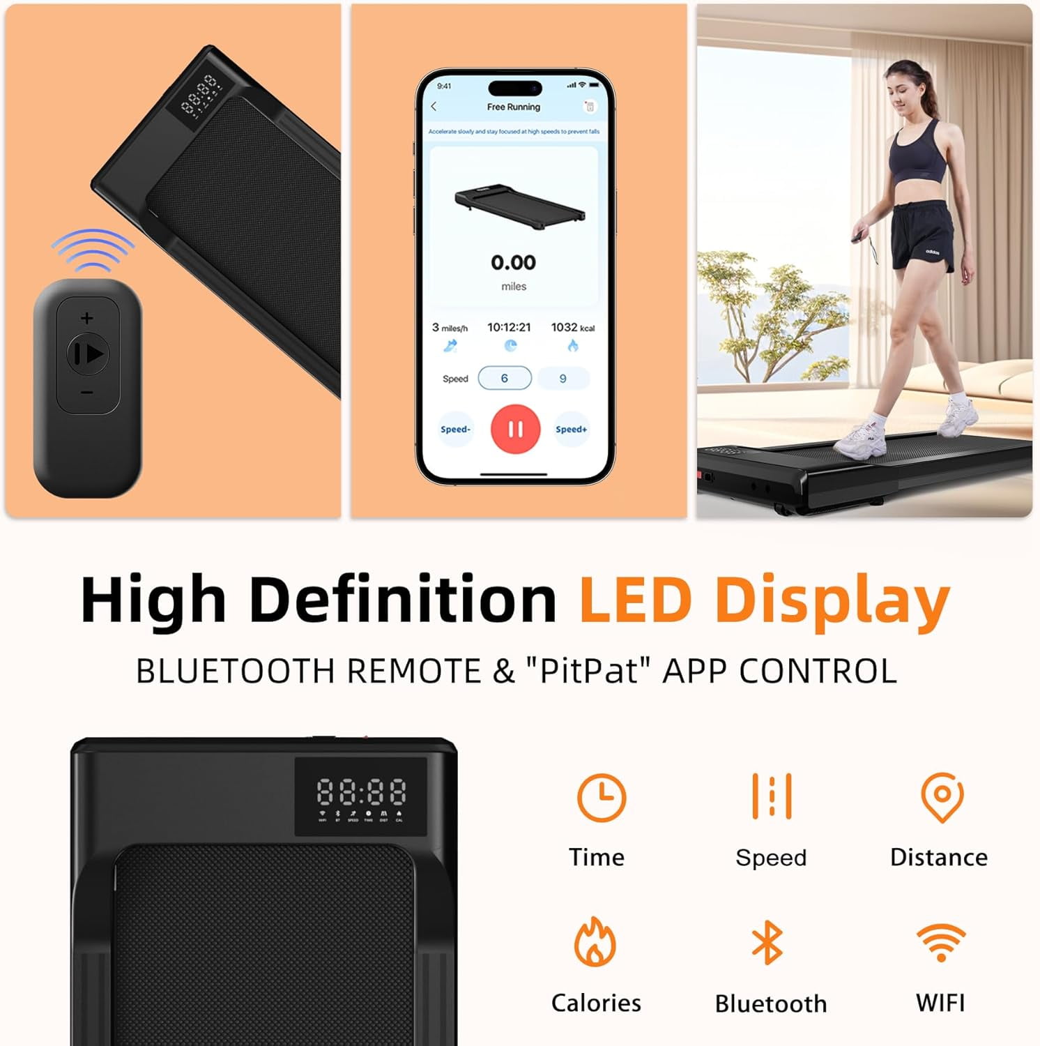 YDZJY Electric Exercise Treadmill, Walking Pad, Under Desk YDZJY Electric Exercise Treadmill, Walking Pad, Under Desk