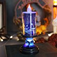 thumbnail image 4 of Vela Sin Llama Halloween para El Festival (velas Candelabro Calabaza), 4 of 5