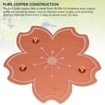 thumbnail image 3 of 99.99 Disco De Pájaros De Cobre Puro, Diseño De Soporte De 3 Puntos De 0.6 Mm Para Purificación Física De Agua Segura, Con Uso Al Aire Libre Durante Toda La Temporada, 3 of 7