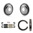 thumbnail image 1 of Transit Auto Rear Disc Coated Rotors Ceramic Pads and Parking Brake Shoes Kit for Car 2016 Kia Optima SX SXL Limited with GAS engine with Electric KGA-106427, 1 of 11