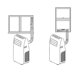 thumbnail image 4 of Aire acondicionado móvil universal ajustable con placa de sellado de ventana y deflector de férula, 4 of 4