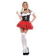 thumbnail image 1 of Vestido de Fiesta Qarigey Traje de Festival Disfraz de Cerveza Oktoberfest de Múnich Rojo, 1 of 6