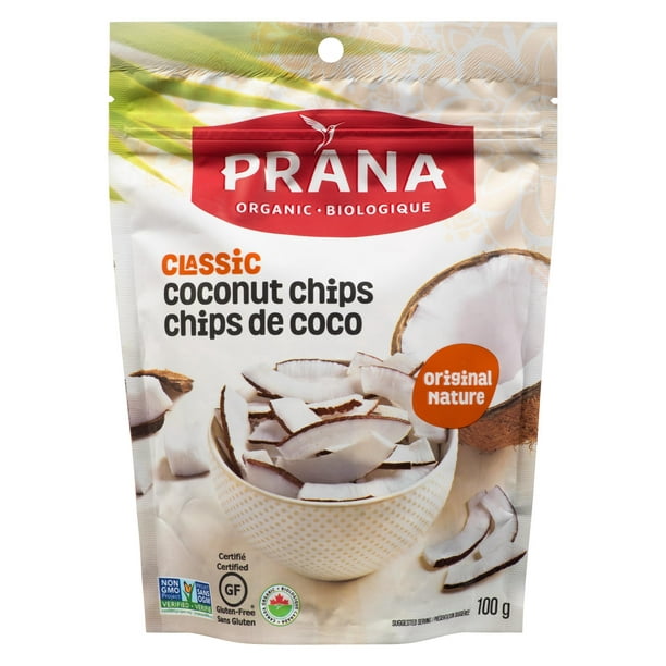 Chips de coco original Classic de Prana Biologique