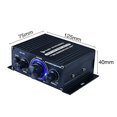 thumbnail image 3 of Ak-170 Hifi Audio Amplifier 2x200w Dual Channel Mini Amplifier Home Theater Audio Amplifier, 3 of 5