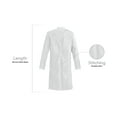 thumbnail image 5 of Panda Uniform by HeedFit Unisex 40" Lab Coat, 7XL, White, 5 of 7