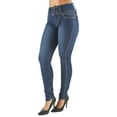 thumbnail image 6 of Fashion2Love Colombian Design Mid Waist Butt Lift Levanta Cola Skinny Jeans, 6 of 9