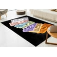 thumbnail image 3 of Gift For Her Rug, Area Rugs, Accent Rug, Board Game Rugs, Nursery Rug, Monopoly Rug, Modern Rug, Board Game Rugs, Runner Rug, Entry Rugs, 3.9'x5.9' - 120x180 cm, 3 of 8