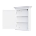 thumbnail image 3 of ANGELES HOME 24"x 30" Bathroom Medicine Cabinet with Mirrors, Wall Mounted Wooden Mirrors Cabinet with 2-Tier Shelves, Large Storage, Anti-Fog Glass Mirror Cabinet, 3 of 8