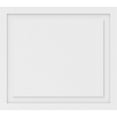thumbnail image 4 of Ekena Millwork 34"W x 30"H x 5/8"P Harrison Raised Panel Decorative Wall Panel, 4 of 7