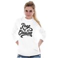 thumbnail image 4 of Keep It Christian Religion Faith Women's Long Sleeve T Shirt Brisco Brands L, 4 of 6