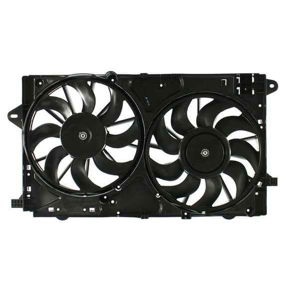 Agility Auto Parts 6010271 Dual Radiator and Condenser Fan Assembly for Cadillac Specific Models
