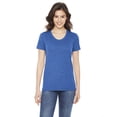 thumbnail image 1 of Cuello redondo de manga corta de polialgodón para mujer HTHR LAKE BLUE S American Apparel BB301W, 1 of 1