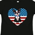 thumbnail image 4 of Inktastic Boston Terrier Dog US Flag July 4th Boys or Girls Toddler T-Shirt, 4 of 5