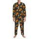 thumbnail image 3 of Fotbe Halloween Skull Pijama de Hombre con Estampado de Manga Larga, Conjunto de 2 Piezas, Ropa de Dormir Suave y Cómoda con Bolsillos-Large, 3 of 7