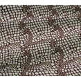 thumbnail image 5 of oneOone Viscose Jersey Maroon Fabric Snake Animal Skin Dress Material Fabric Print Fabric By The Yard 60 Inch Wide, 5 of 5