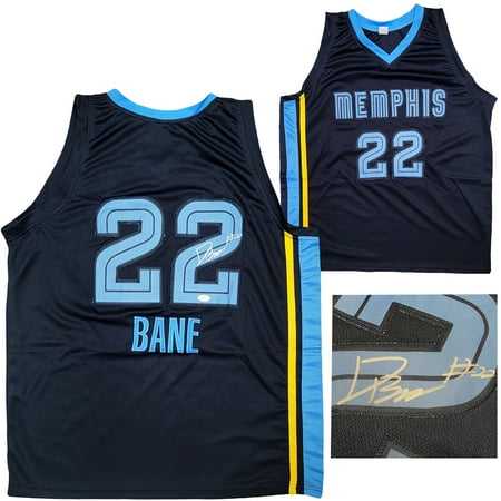 Memphis Grizzlies Desmond Bane Autographed Blue Jersey JSA 210854