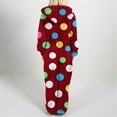 thumbnail image 4 of Perfectbot Womens Polka Dot Pajamas Jumpsuit - Hooded Zipper One-Piece Sleepwear with Pockets, 4 of 6