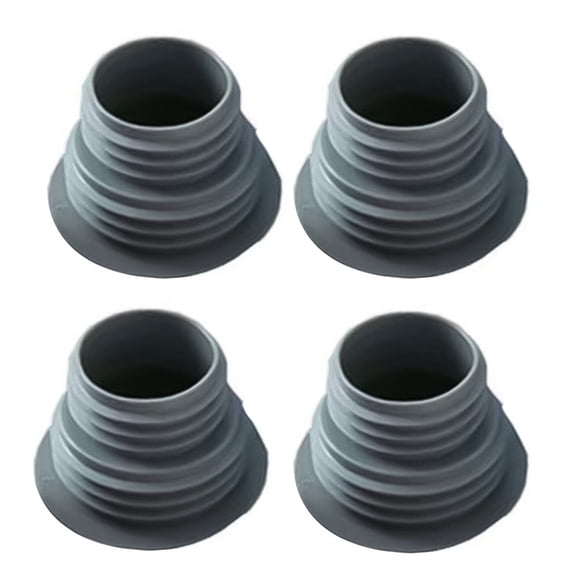 4PCS Drain Pipe Hose Silicone Plug Sewer Seal Ring Washing Machine