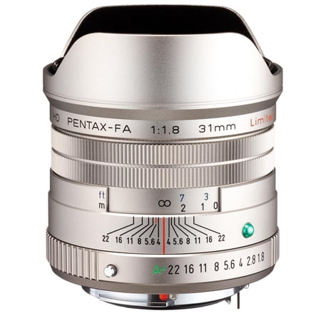 HD Pentax-FA 31mm f/1.8 Limited Lens Silver