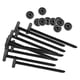 thumbnail image 2 of Bridas de nailon para cables, pequeñas correas de sujeción, cierres multifuncionales con bloqueo 10 piezas, 2 of 9