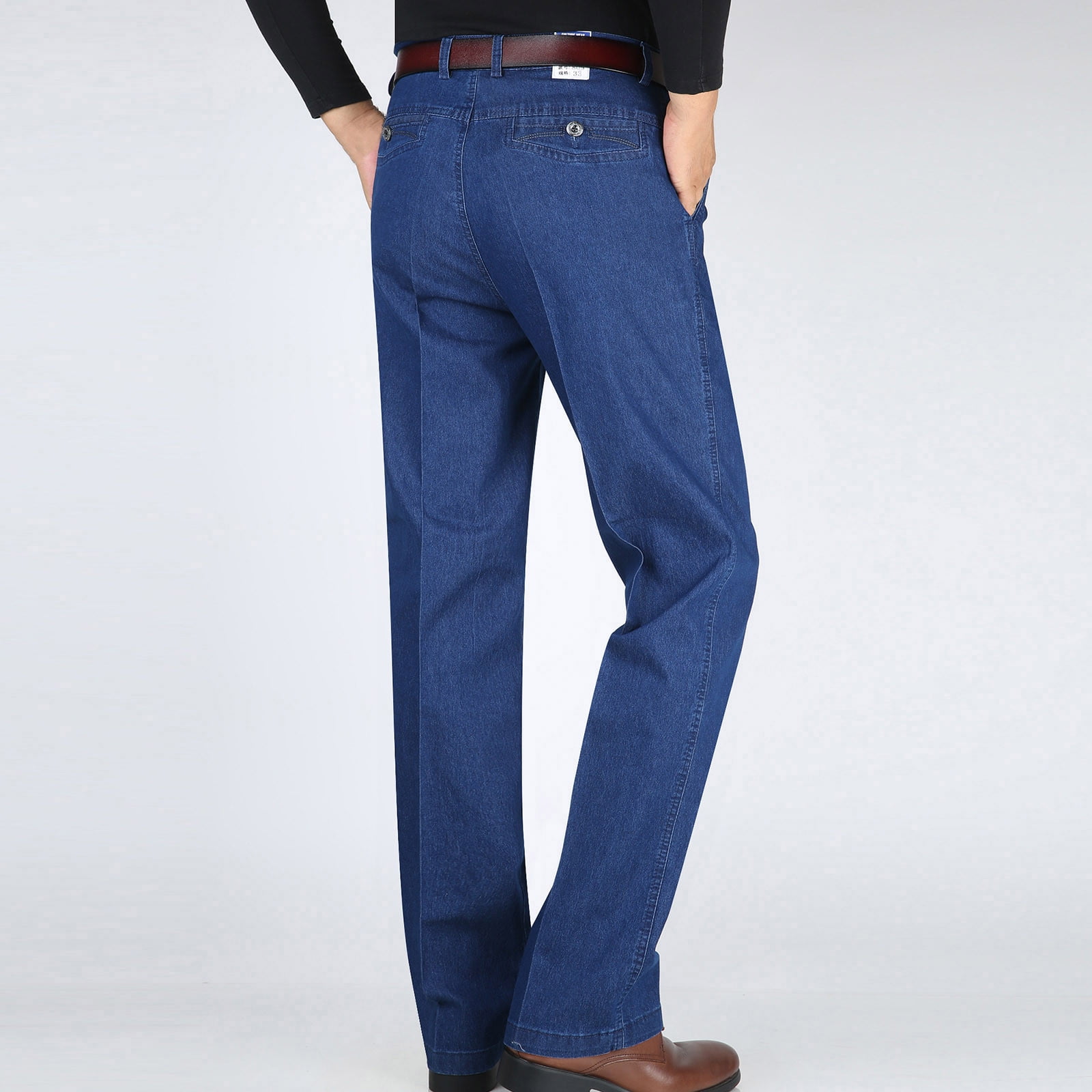Purple Brand Slim Fit Distressed Jeans in Indigo Reflective | Bloomingdale's