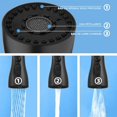 thumbnail image 5 of Promotion Kitchen Faucet Spray 3 Modes - 360 Degree Nozzle for Kitchen Faucet, Faucet Head, Sink Mixer Spray, Extension for Kitchen Faucet (black), 5 of 5