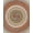 Gray Burnt Orange, Pattern 11, variant on ODIKA 8'x10' Washable Area Rug Grain Rustic Nature With Earthy Annual Rings Tree Stump Wood Playful Expressive for Living Room, Under Sectional, Family , Durable, Non-Slip