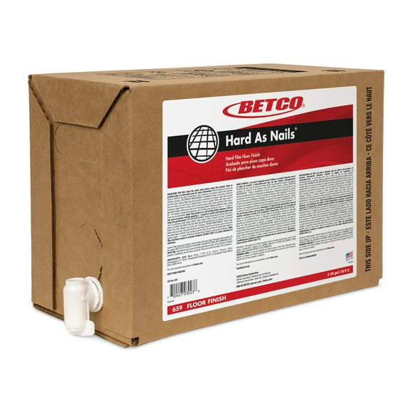 Betco® Hard As Nails® Floor Finish, 5 Gallons