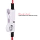 thumbnail image 3 of Auricular De 2 Pines Ptt Auricular Abs 2 Colores Auricular De 2 Pines Ptt Walkie Talkie Auricular Cable Plano Auricular Micrófono Auricular Rojo, 3 of 7
