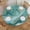 A-034, variant on Halloween Pumpkin Castle Boo Round Fitted Tablecloth with Elastic Edge, Halloween Waterproof Wipeable Table Cover Washable Indoor Outdoor Circle Cover for Tables Dining Kitchen Picnic Patio 45"-50"