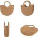 thumbnail image 3 of LHSHID Womens Straw Beach Bag Woven Crossbody Shoulder Bags Top Handle Satchel Handbag Purse for Summer, 3 of 7