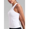 thumbnail image 4 of CRZ YOGA Seamless Womens Breathable Workout Tank Tops Racerback Sleeveless Running Athletic Shirts, 4 of 7
