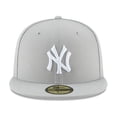 thumbnail image 2 of Cap New Era New York Yankees Basic 59FIFTY Fitted Gray, 2 of 6