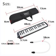 Colorful 37 Piano Keys Melodica With Tube Carrying Bag For Students Beginners